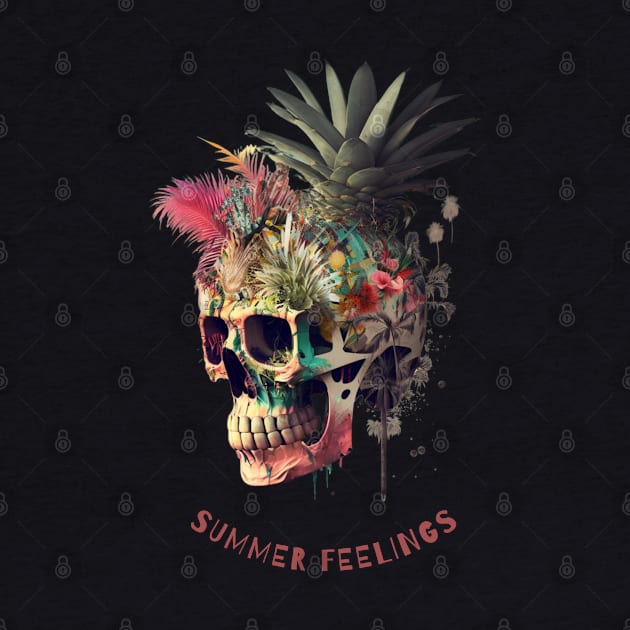 Skull - Summer Feelings by Stitch & Stride